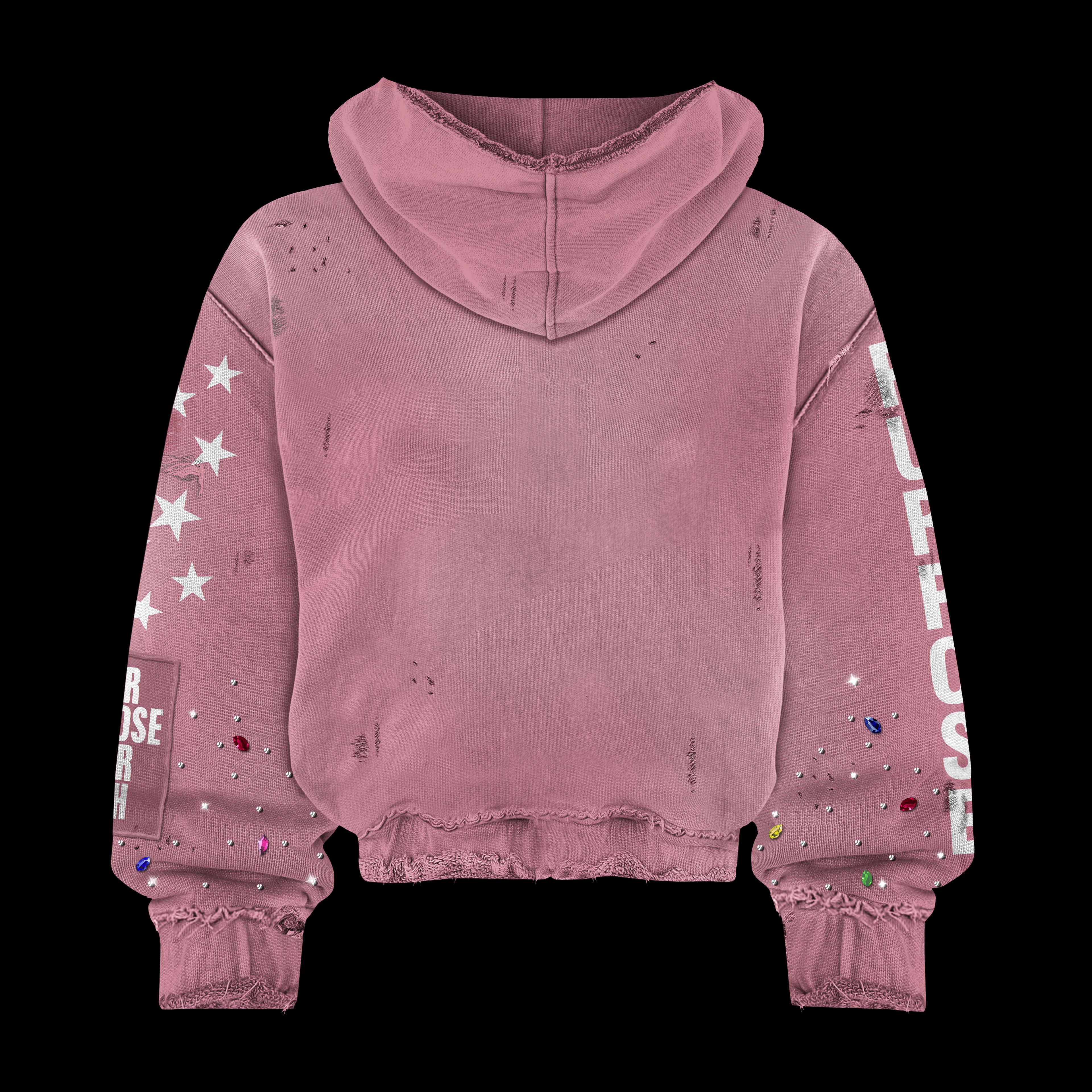 Vintage Blush Hp Streetwear Zipup